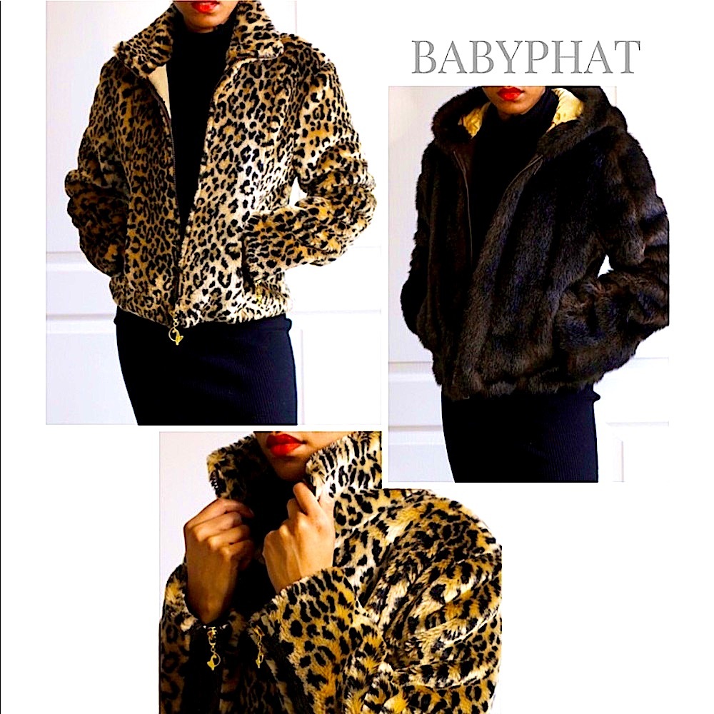 2 Vintage Baby Phat Coats